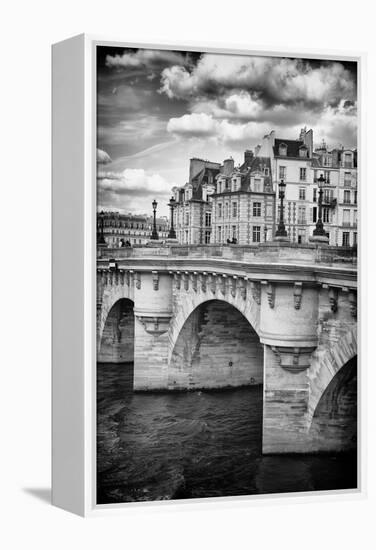 Le Pont Neuf - Paris - France-Philippe Hugonnard-Framed Premier Image Canvas