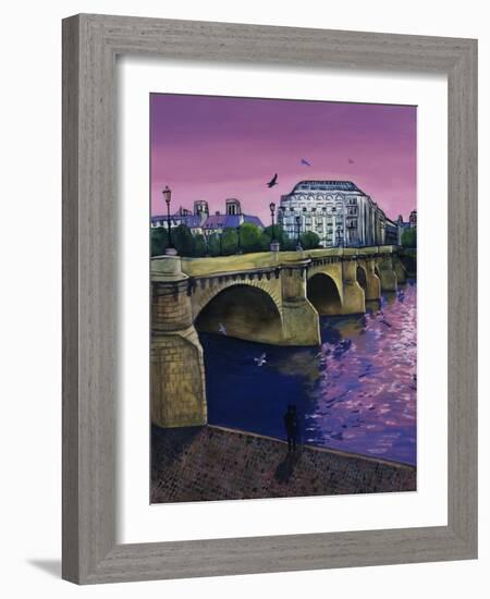 Le Pont Neuf-Isy Ochoa-Framed Giclee Print