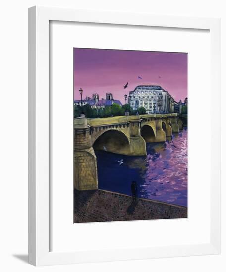 Le Pont Neuf-Isy Ochoa-Framed Giclee Print