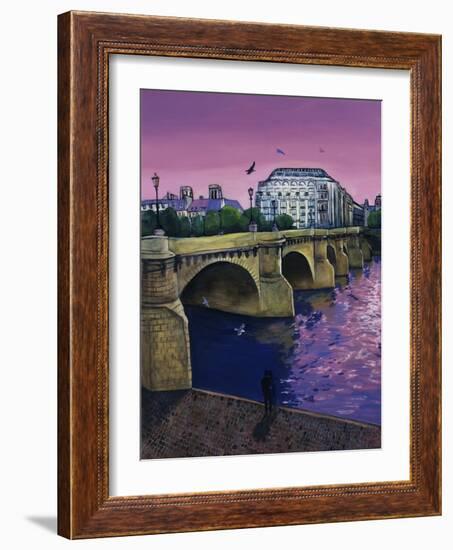 Le Pont Neuf-Isy Ochoa-Framed Giclee Print