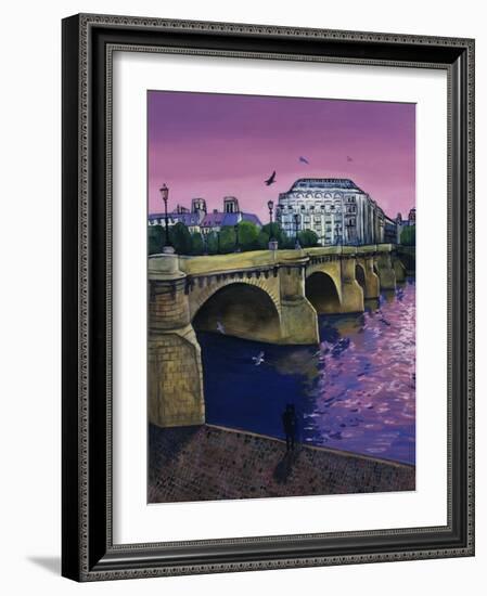 Le Pont Neuf-Isy Ochoa-Framed Giclee Print