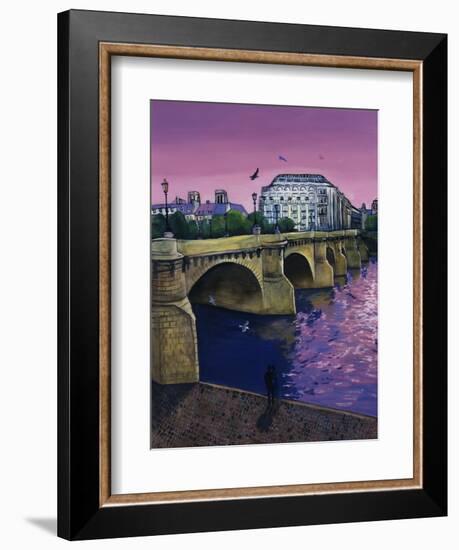 Le Pont Neuf-Isy Ochoa-Framed Premium Giclee Print