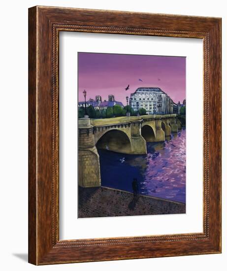 Le Pont Neuf-Isy Ochoa-Framed Giclee Print