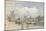 Le Pont Royal, Paris, C.1828-Thomas Shotter Boys-Mounted Giclee Print