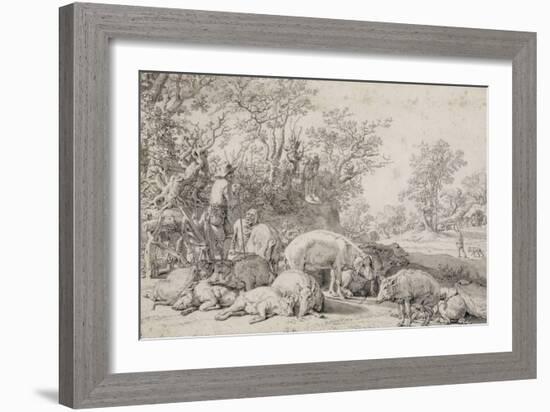 Le porcher-Paulus Potter-Framed Giclee Print