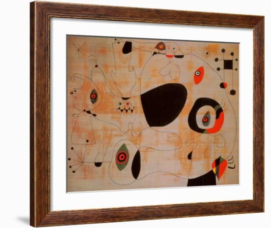 Le Port, c.1945-Joan Miro-Framed Art Print