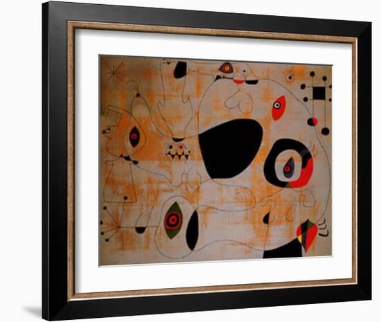 Le Port, c.1945-Joan Miro-Framed Art Print