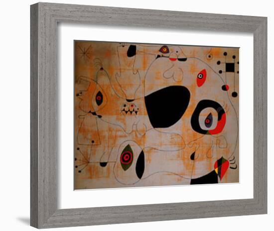 Le Port, c.1945-Joan Miro-Framed Art Print