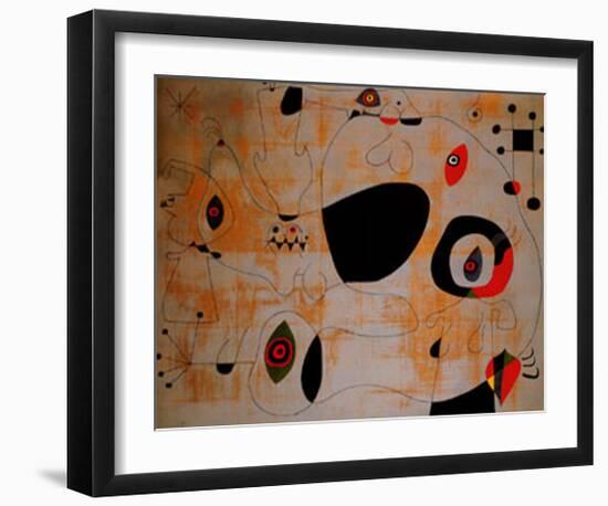 Le Port, c.1945-Joan Miro-Framed Art Print