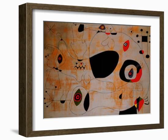 Le Port, c.1945-Joan Miro-Framed Art Print