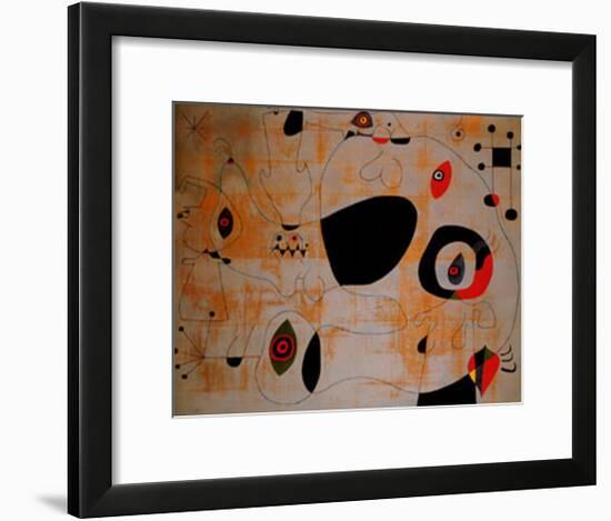 Le Port, c.1945-Joan Miro-Framed Art Print