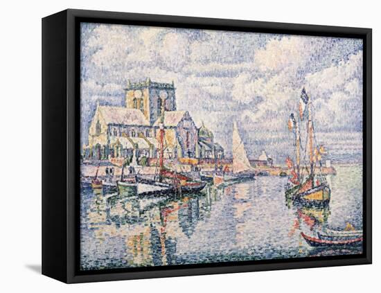 Le Port De Barfleur-Paul Signac-Framed Premier Image Canvas