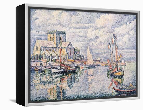 Le Port De Barfleur-Paul Signac-Framed Premier Image Canvas
