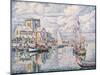 Le Port De Barfleur-Paul Signac-Mounted Giclee Print