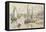 Le port de Bordeaux-Paul Signac-Framed Premier Image Canvas