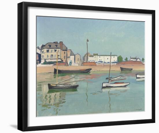 Le Port de Honfleur-Albert Marquet-Framed Giclee Print