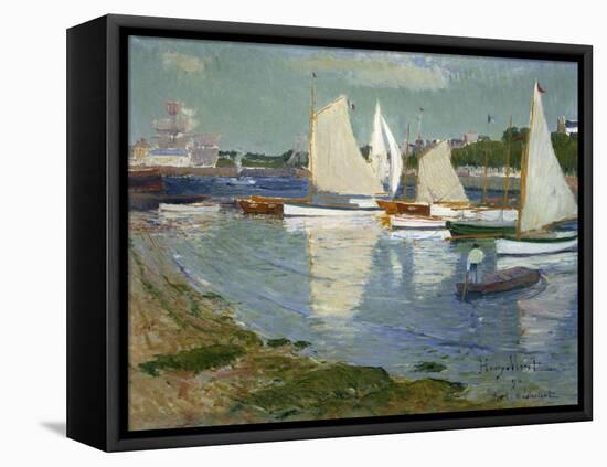 Le Port De L'Orient, 1890-Henry Moret-Framed Premier Image Canvas