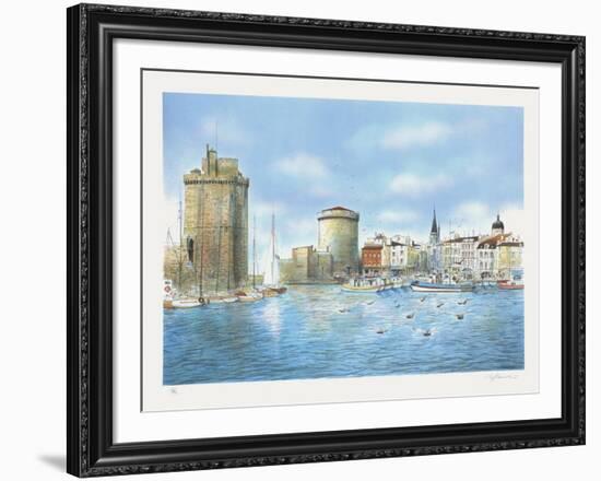 Le Port de La Rochelle-Rolf Rafflewski-Framed Collectable Print