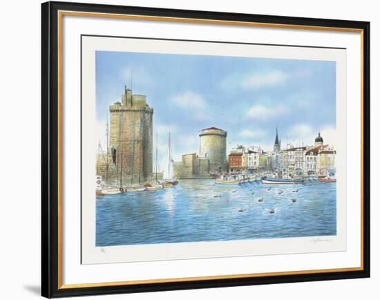 Le Port de La Rochelle-Rolf Rafflewski-Framed Collectable Print