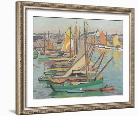 Le Port des Sables-d’Olonne-Albert Marquet-Framed Giclee Print