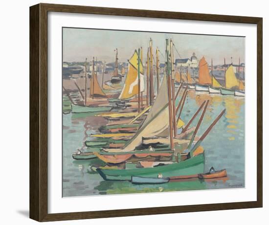 Le Port des Sables-d’Olonne-Albert Marquet-Framed Giclee Print