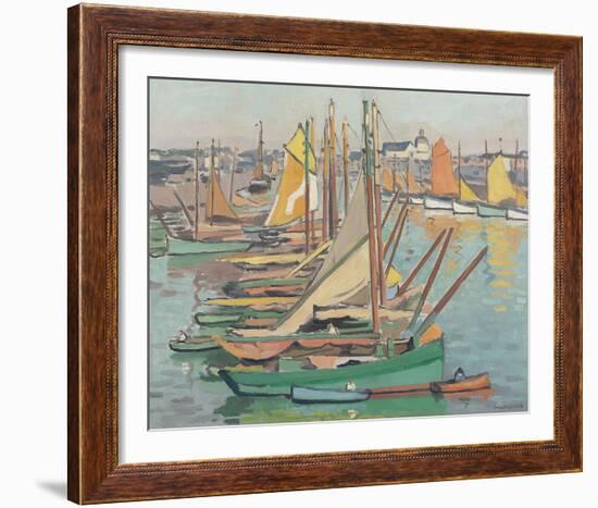 Le Port des Sables-d’Olonne-Albert Marquet-Framed Giclee Print