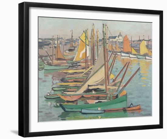 Le Port des Sables-d’Olonne-Albert Marquet-Framed Giclee Print