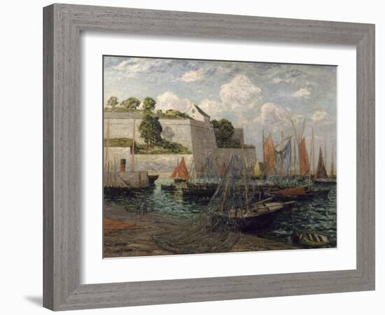 Le port du Palais à Belle-Ile-Maxime Maufra-Framed Giclee Print