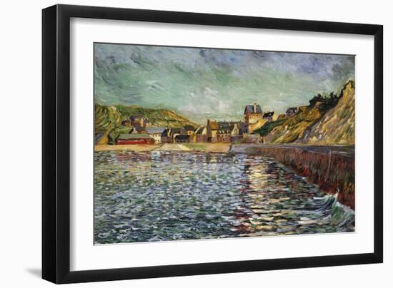 Le Port-En-Bessin (Calvados), Circa 1884-Eugène Boudin-Framed Giclee Print