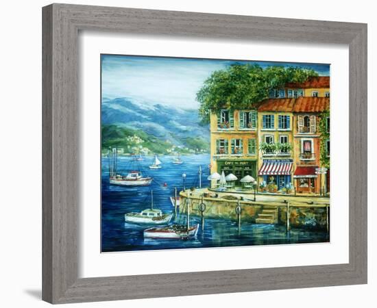 Le Port-Marilyn Dunlap-Framed Art Print