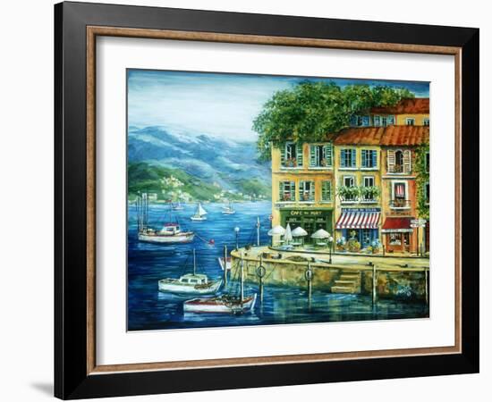 Le Port-Marilyn Dunlap-Framed Art Print