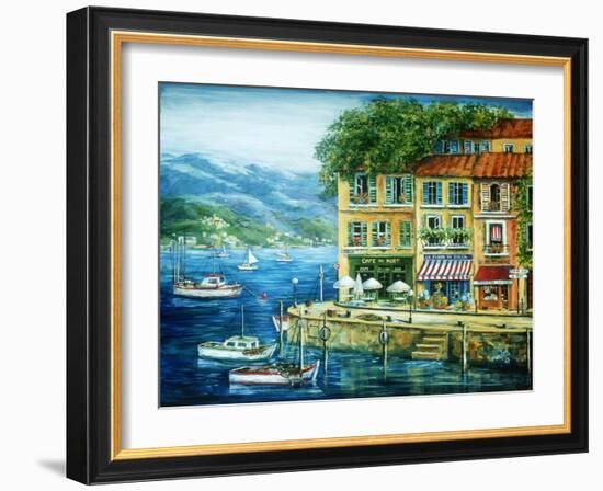 Le Port-Marilyn Dunlap-Framed Art Print