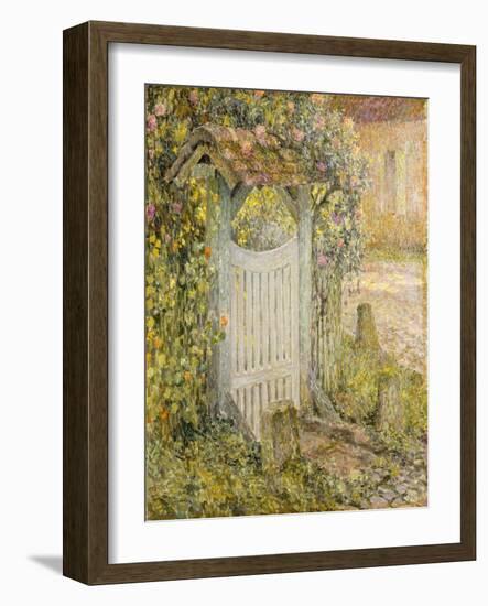 Le Pothuis, Gerberoy, 1927-Henri Eugene Augustin Le Sidaner-Framed Giclee Print