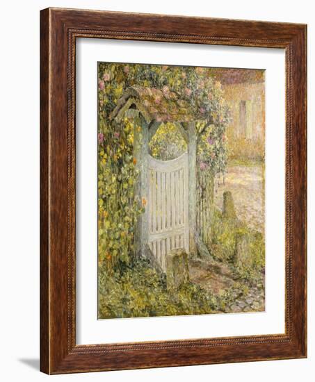 Le Pothuis, Gerberoy, 1927-Henri Eugene Augustin Le Sidaner-Framed Giclee Print