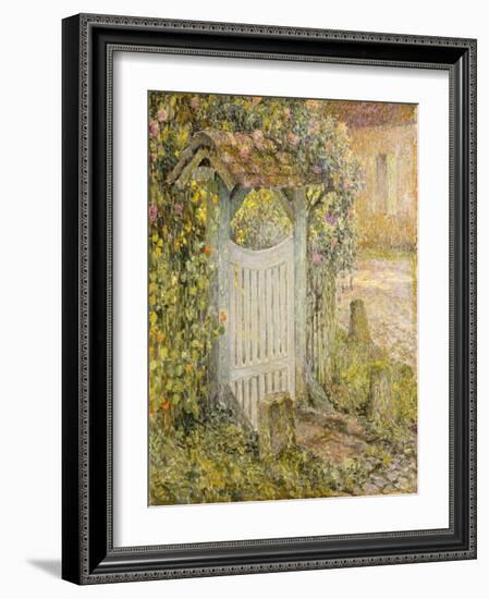 Le Pothuis, Gerberoy, 1927-Henri Eugene Augustin Le Sidaner-Framed Giclee Print