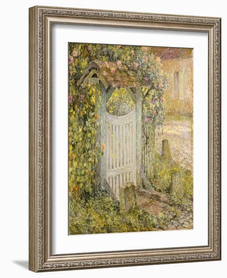 Le Pothuis, Gerberoy-Henri Eugene Augustin Le Sidaner-Framed Giclee Print