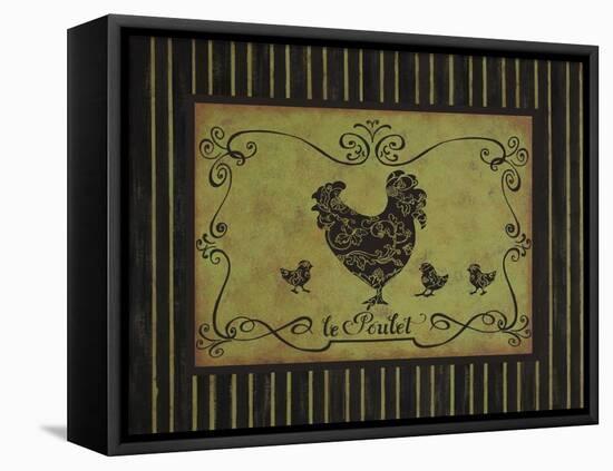 le Poulet-Sophie Devereux-Framed Stretched Canvas