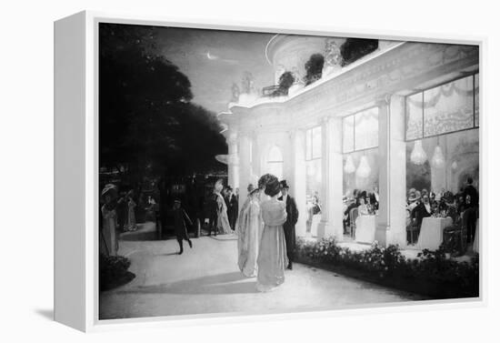 Le Pré Catelan (Bois de Boulogne)-François Vizzavona-Framed Premier Image Canvas