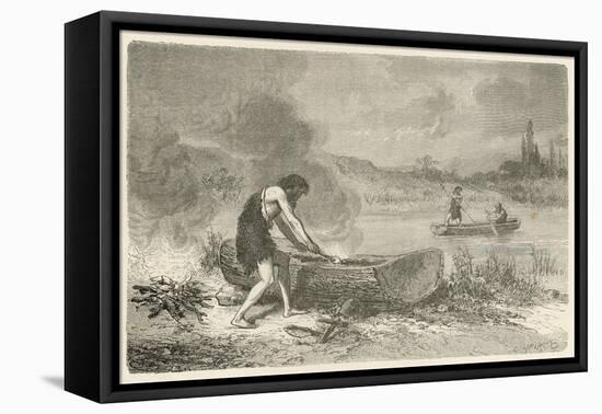 Le Premier Navigateur-Emile Antoine Bayard-Framed Premier Image Canvas