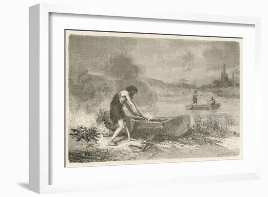 Le Premier Navigateur-Emile Antoine Bayard-Framed Giclee Print