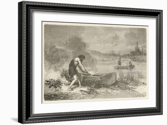 Le Premier Navigateur-Emile Antoine Bayard-Framed Giclee Print