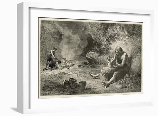 Le Premier Potier-Emile Antoine Bayard-Framed Giclee Print
