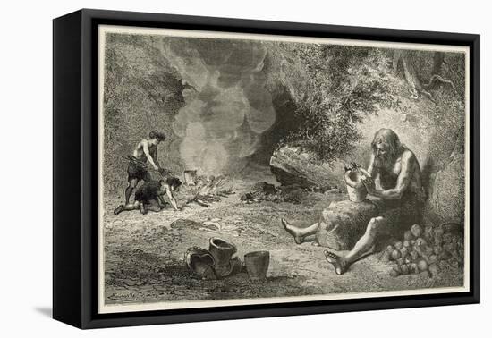 Le Premier Potier-Emile Antoine Bayard-Framed Premier Image Canvas