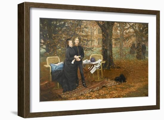 Le Prince impérial et sa mère-James Tissot-Framed Giclee Print