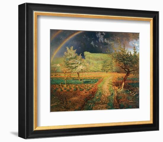 Le Printemps, c.1875-Jean-François Millet-Framed Premium Giclee Print