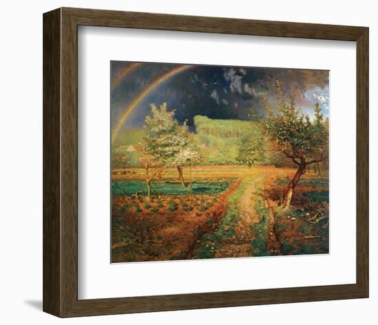 Le Printemps, c.1875-Jean-François Millet-Framed Premium Giclee Print