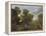 Le Printemps ou le Paradis terrestre-Nicolas Poussin-Framed Premier Image Canvas