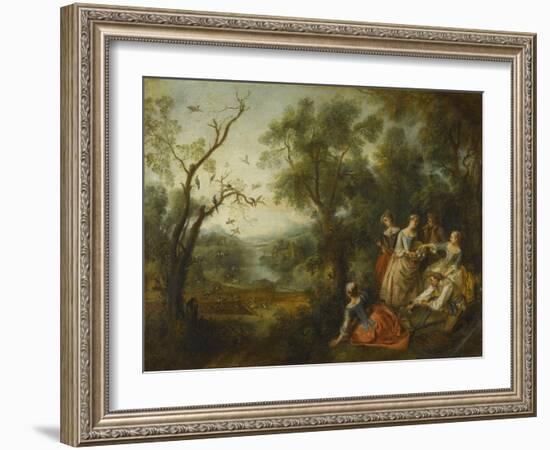 Le Printemps-Nicolas Lancret-Framed Giclee Print