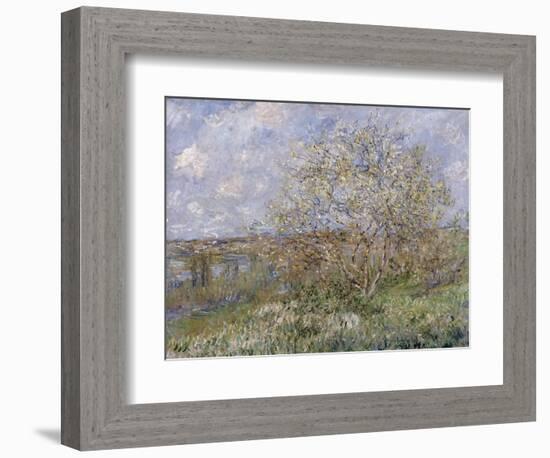 Le Printemps-Claude Monet-Framed Giclee Print