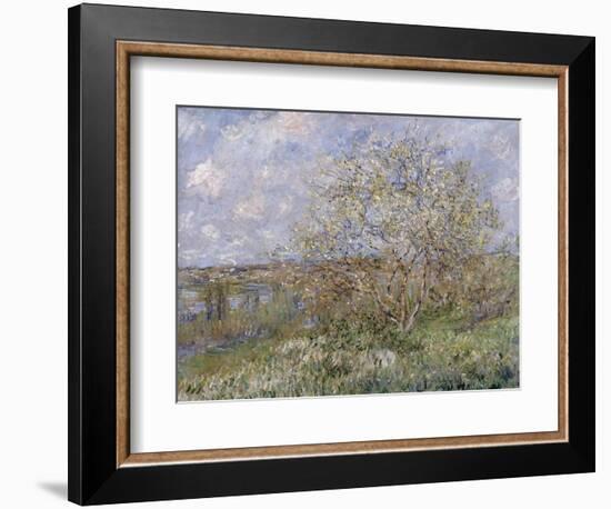 Le Printemps-Claude Monet-Framed Giclee Print